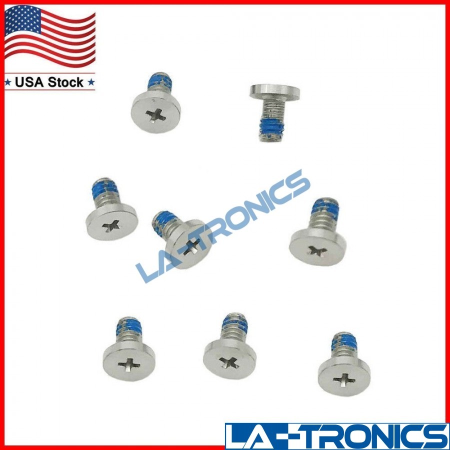 Bottom Case Cover Screw Screws Set For Apple White MacBook Unibody 13" A1342 8PC Image 1