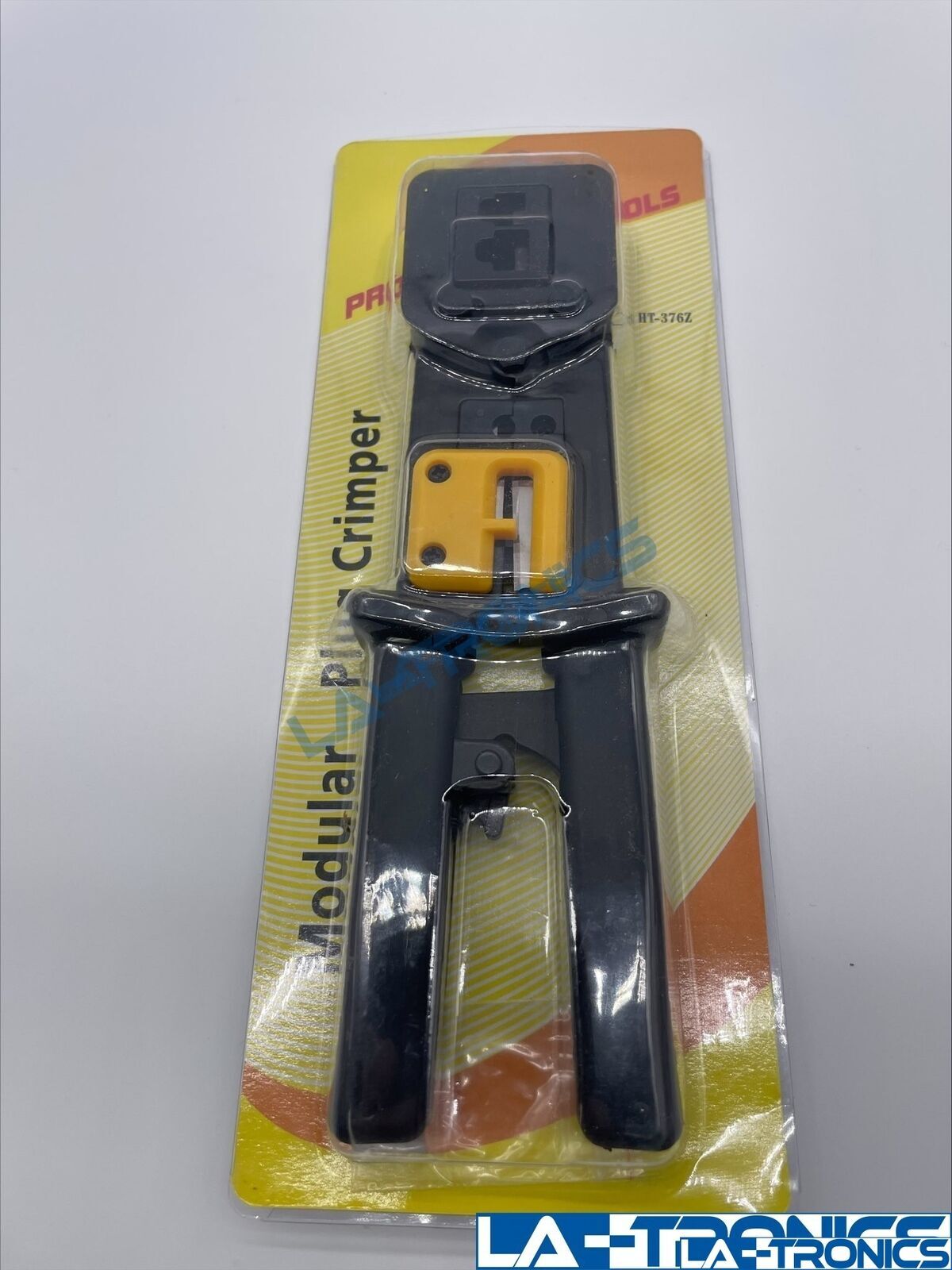 RJ45 Network Crimp Tool Pass Through Cat5 Cat5e Cat6 Crimper Crimping RJ45/RJ12 Image 4