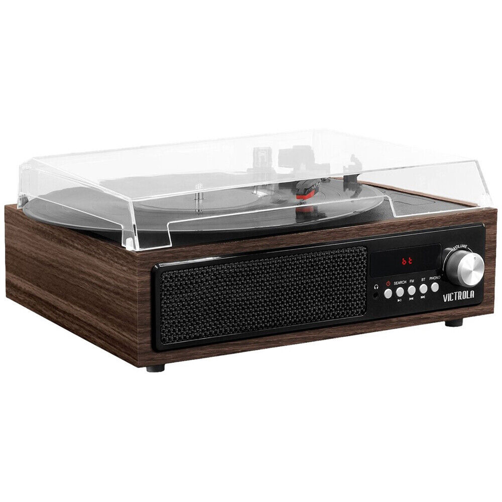 Victrola 3-in-1  Modern Bluetooth Turntable Espresso VTA-67-ESP Image 2