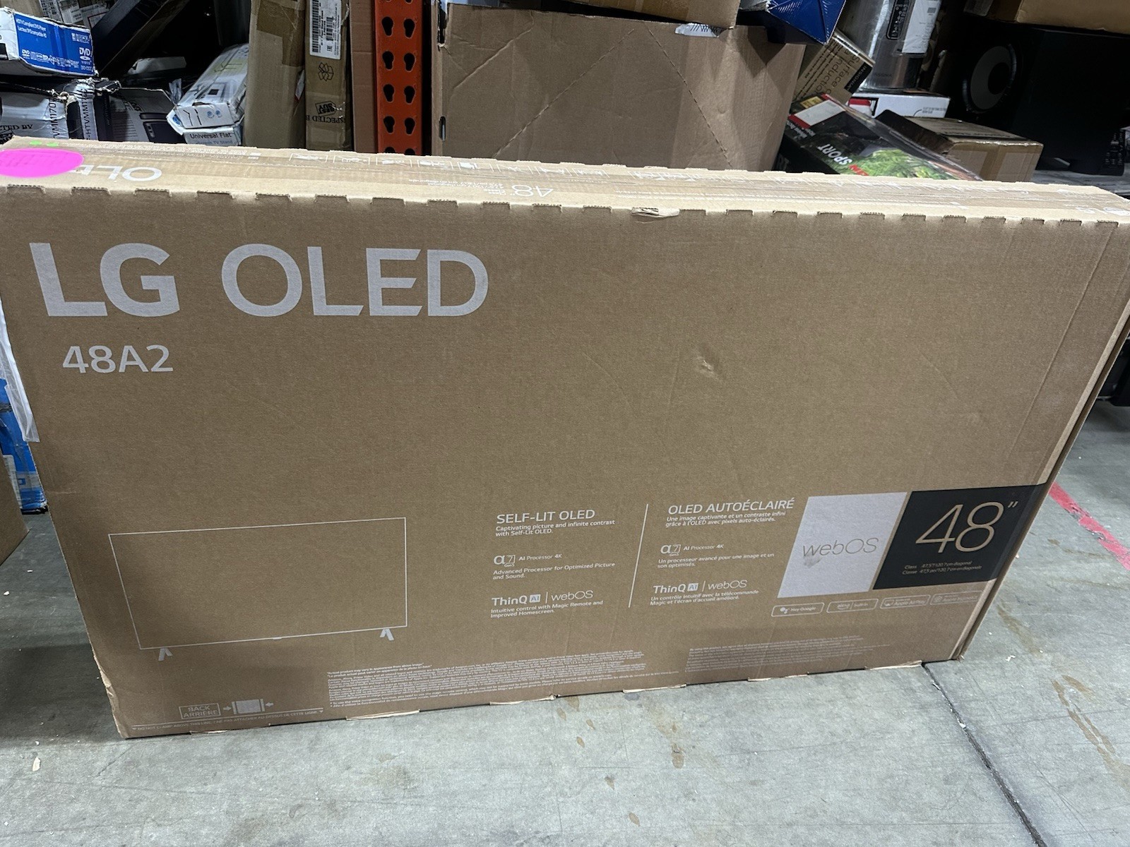 LG 48型 2022年製 Alexa搭載 OLED48A2PJA 4K有機EL LG 48V型 4K有機ELテレビ OLED48C2PJA | LGエレクトロニクス