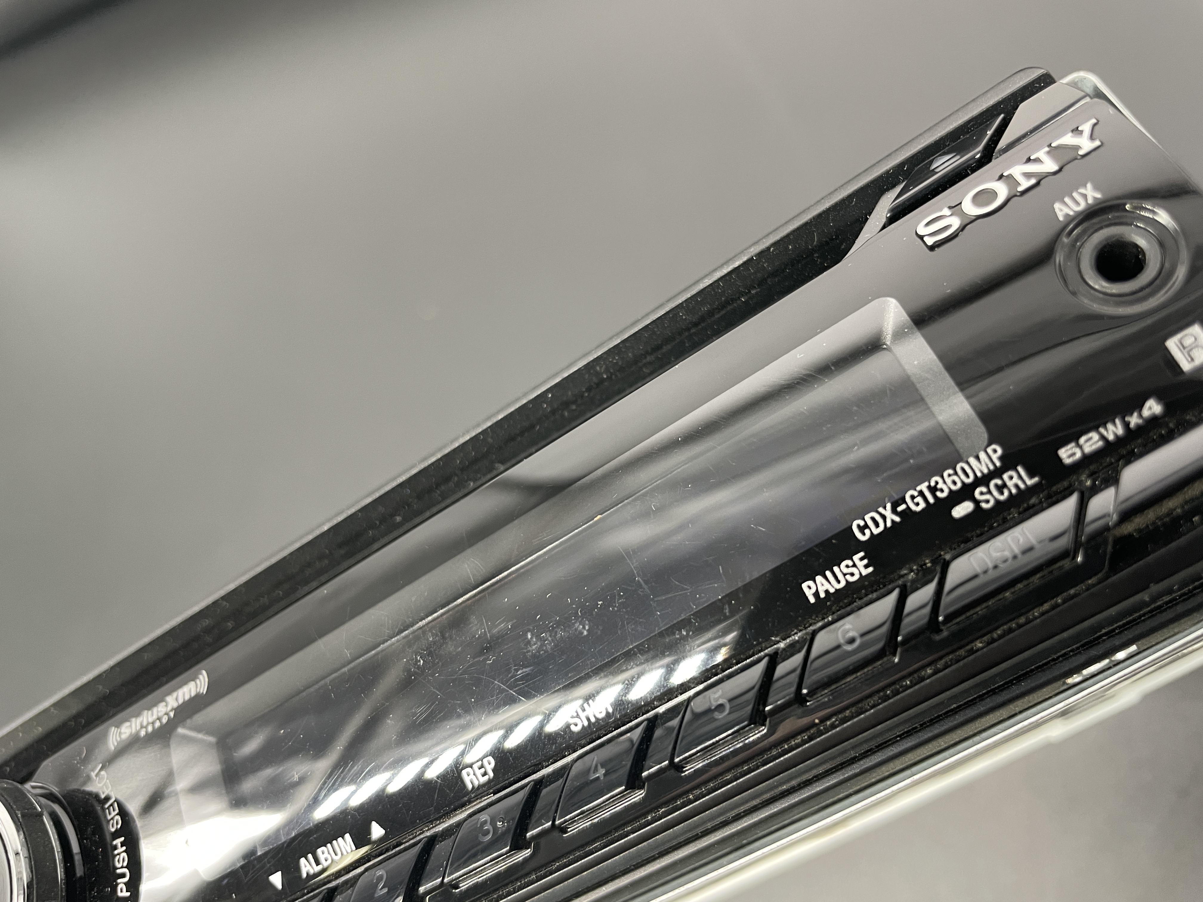 Used Sony CDX-GT360MP STEREO ONLY No Bezel Or Wiring Image 2