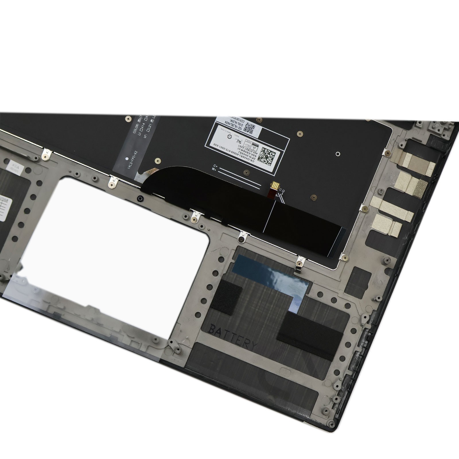 New Dell XPS 15 9560 Precision 5520 Black 15.6" Palmrest Keyboard W Backlit US Image 3