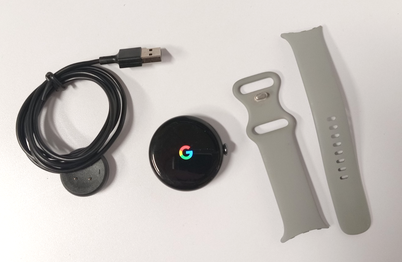 Google Pixel Watch 3 45mm GRAY Grade B Good Condition Image 1