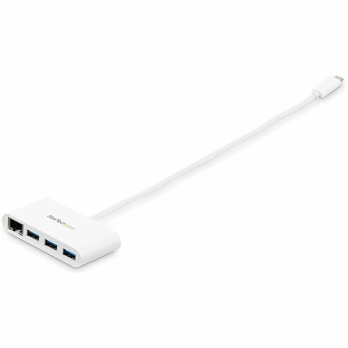 StarTech HB30C3A1GEA 3 Port USB C Hub With Gigabit Ethernet - USB-C To 3x USB-A Image 3