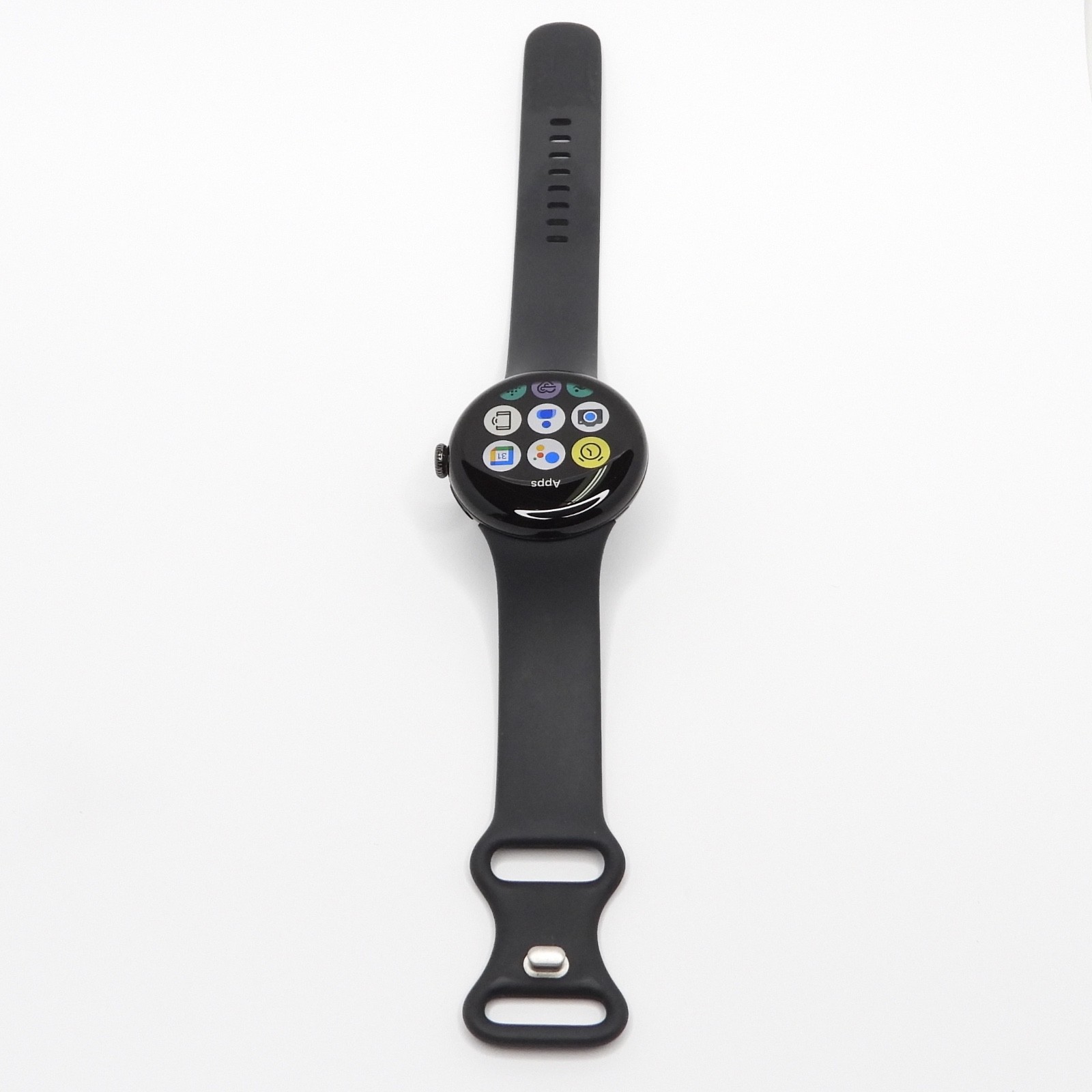 Google Pixel Watch 3 WiFi 41mm Matte Black Aluminum Case & Obsidian Band Image 2