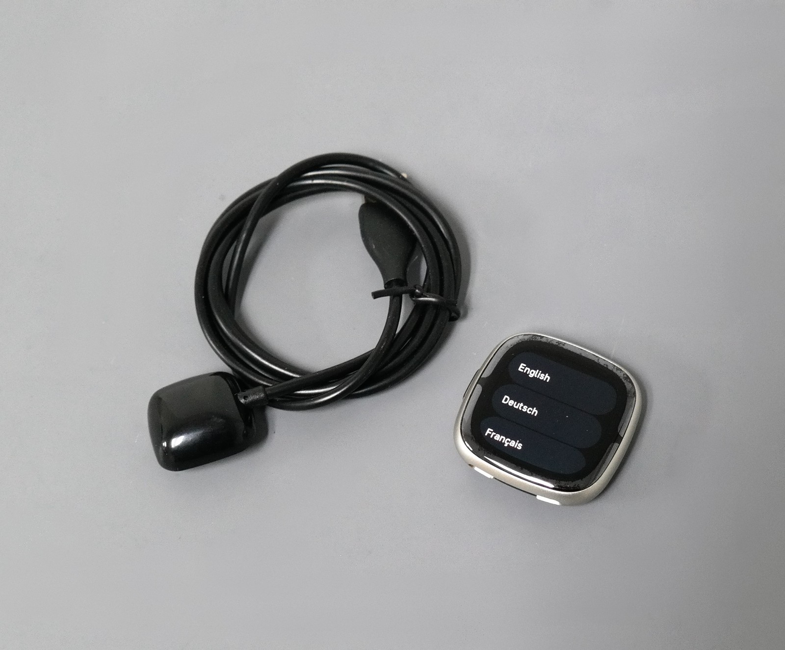 Fitbit Sense 2 FB521SRWT-US Advanced Health Smartwatch - Platinum NO BAND Image 1